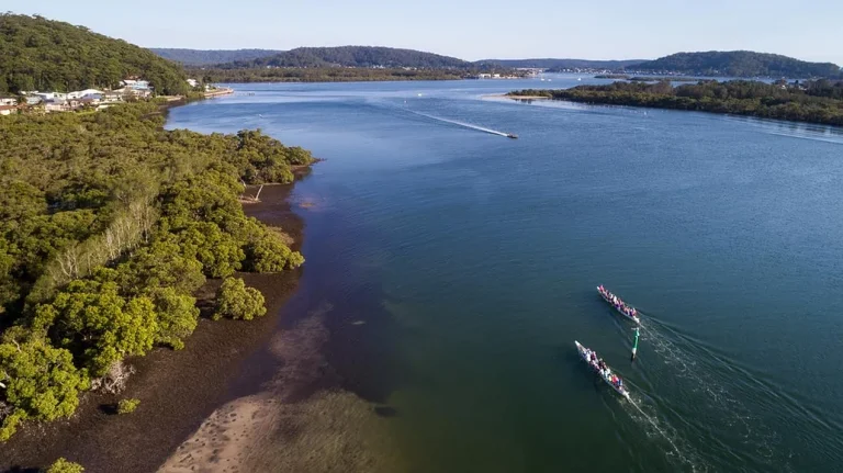 Deepwater Dragon Boat Club aerial 2 768x431